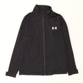 Under Armour Mens Tracksuit Top Jacket Large Black Colourblock Polyester