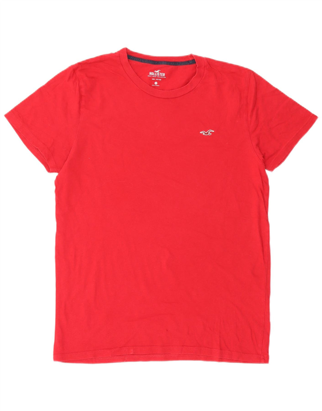 Hollister Mens T-Shirt Top Medium Red Cotton