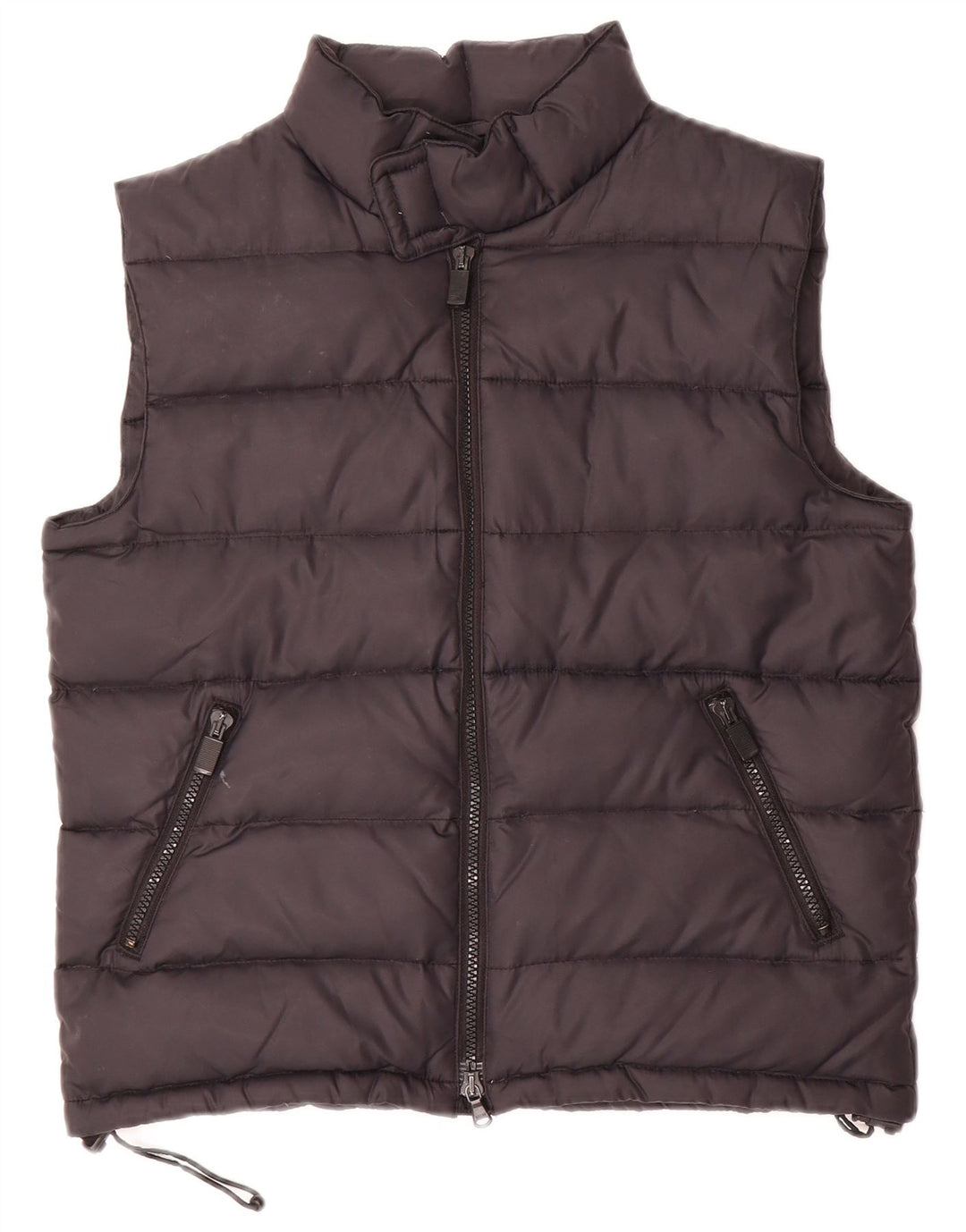 Aspesi Womens Padded Gilet UK 6 XS Black Polyamide