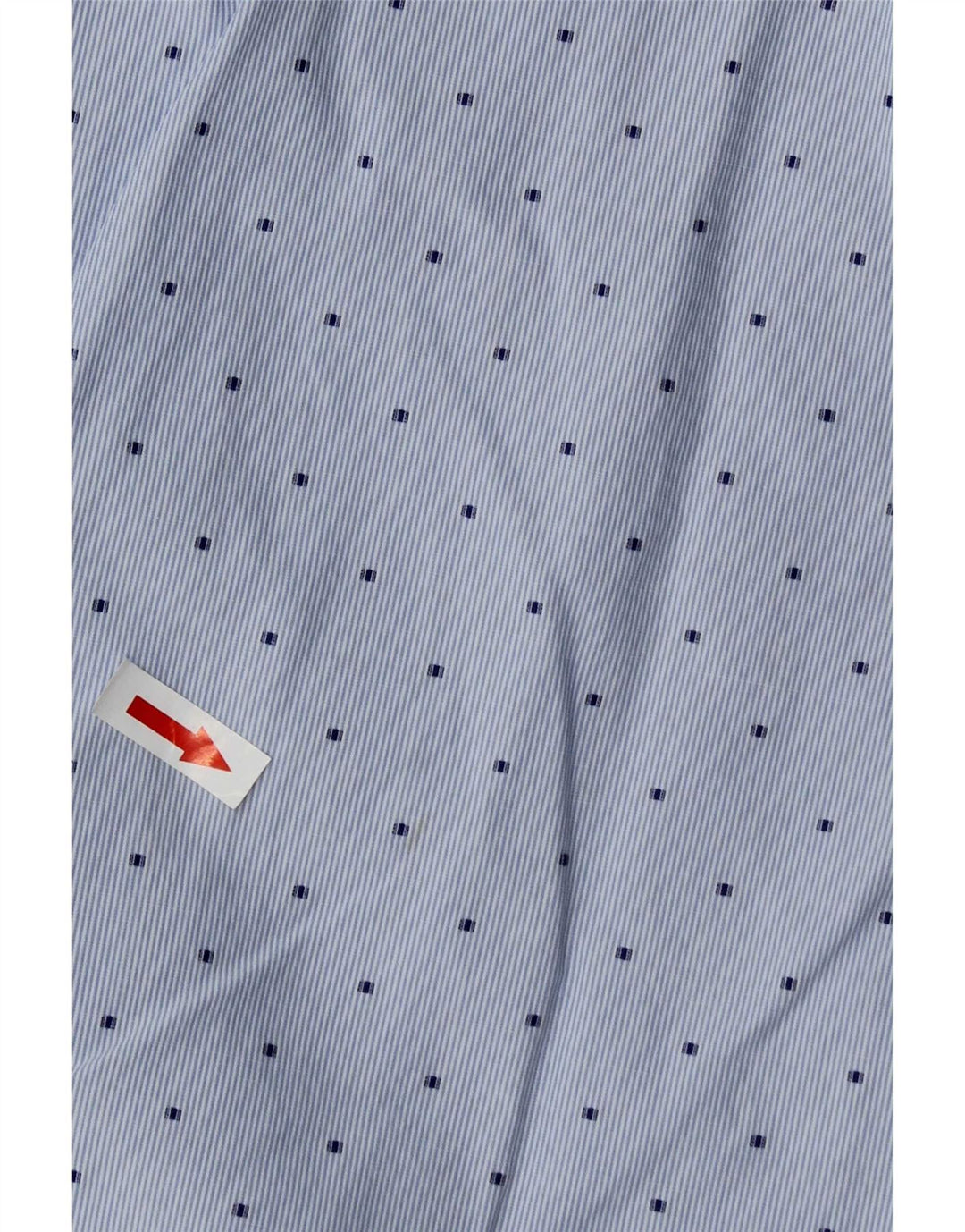 Tommy Hilfiger Mens New York Fit Shirt Small Blue Geometric