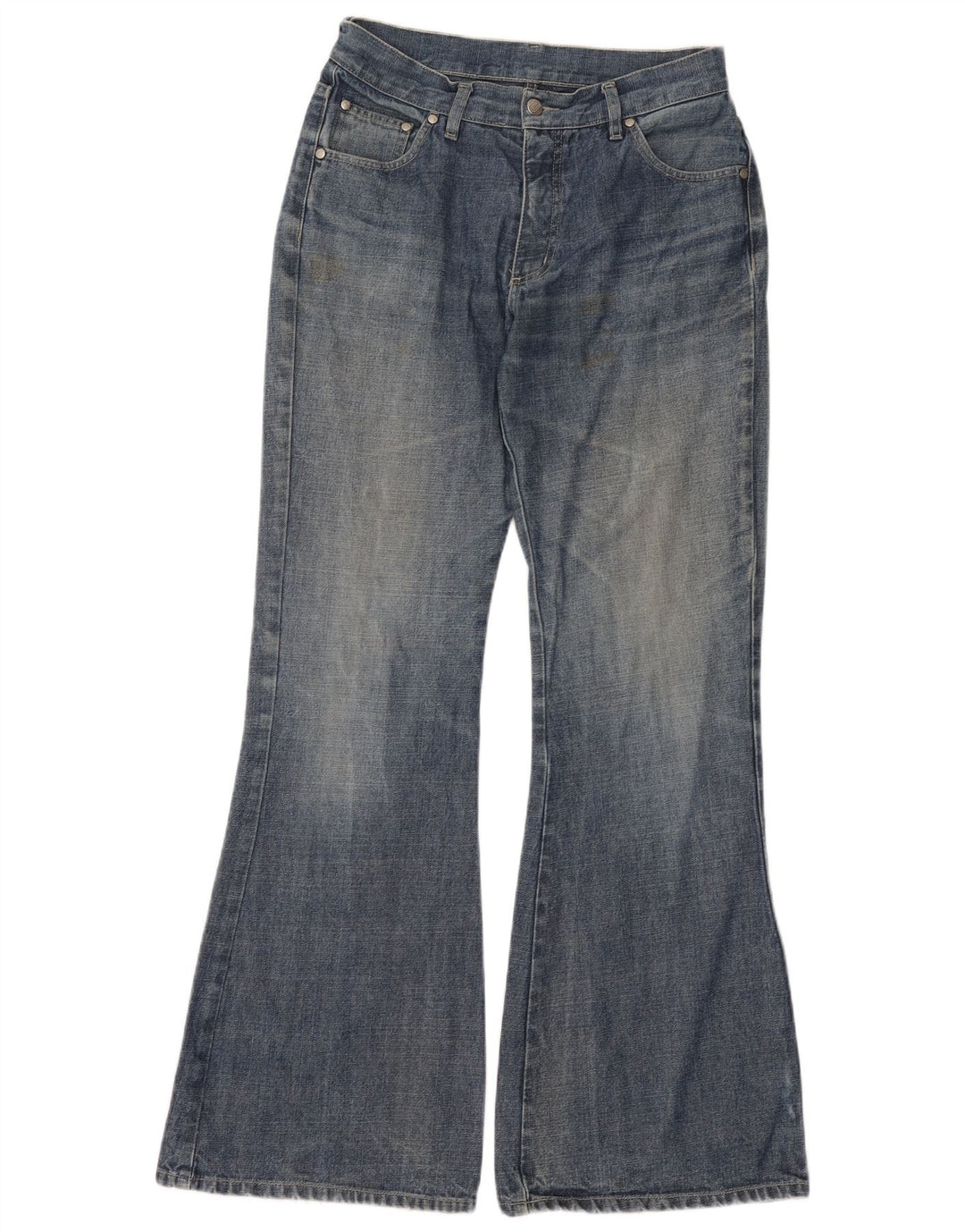 Gang Womens Flared Jeans W31 L33 Blue Cotton