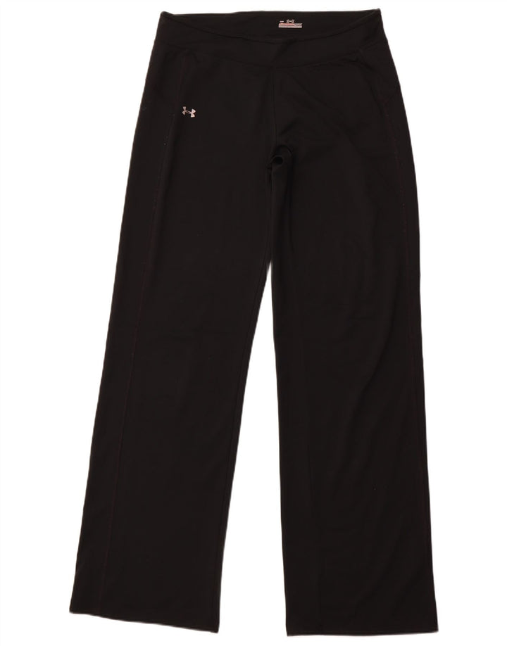 UNDER ARMOUR Womens Leggings UK 14 Medium Black