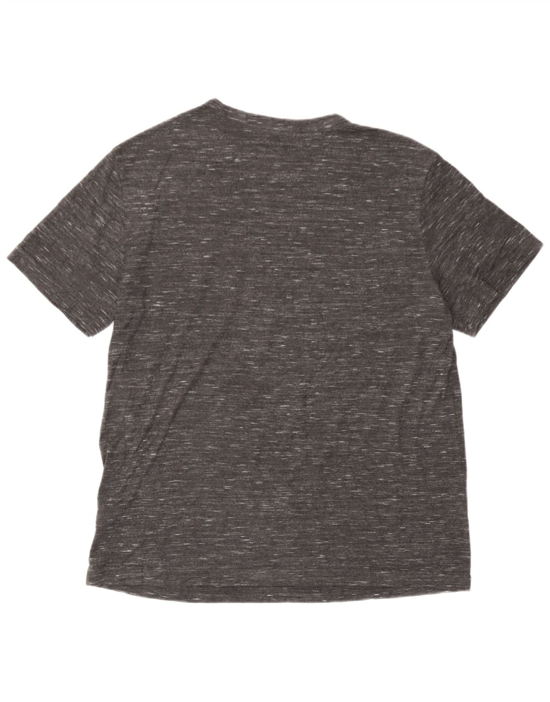Lee Mens T-Shirt Top Medium Grey Flecked Cotton