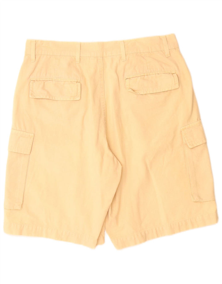 Ellesse Mens Cargo Shorts W40 XL Beige Cotton