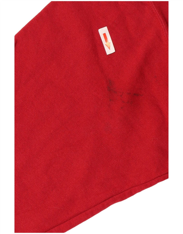 Champion Mens Sweatshirt Jumper Small Burgundy Cotton