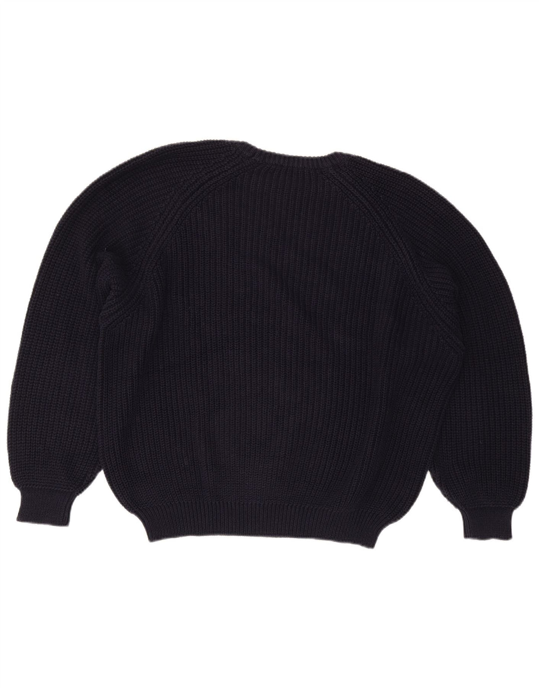Vintage Mens Crew Neck Jumper Sweater XL Navy Blue