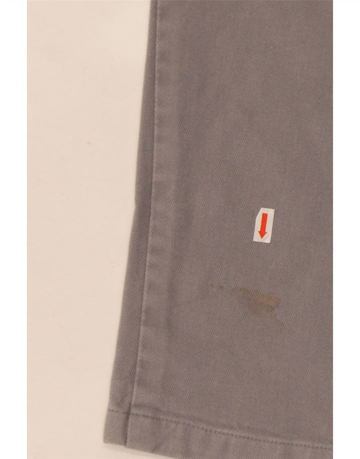 Valentino Mens Straight Jeans W34 L26 Grey Cotton