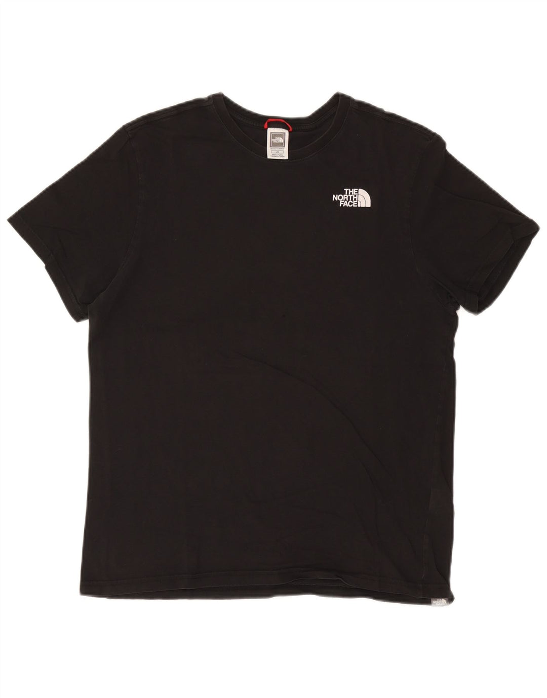 The North Face Mens Graphic T-Shirt Top Large Black Cotton