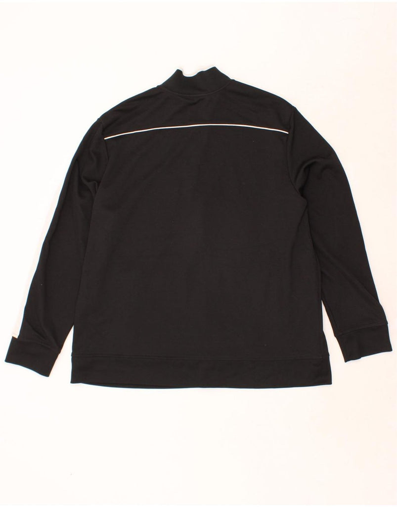 STARTER Mens Tracksuit Top Jacket IT 50/52 2XL Black Colourblock Polyester Vintage Starter and Second-Hand Starter from Messina Hembry 