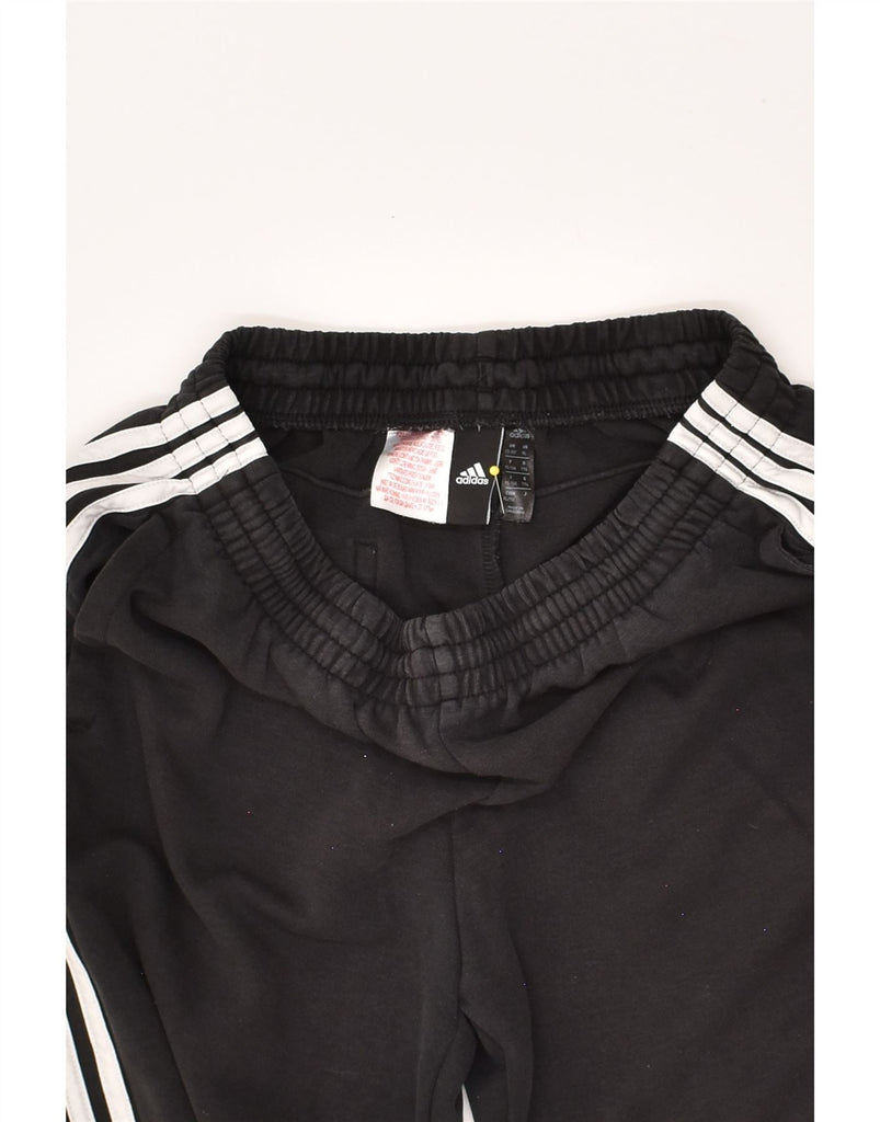 ADIDAS Boys Tracksuit Trousers Joggers 15-16 Years Black Cotton | Vintage Adidas | Thrift | Second-Hand Adidas | Used Clothing | Messina Hembry 