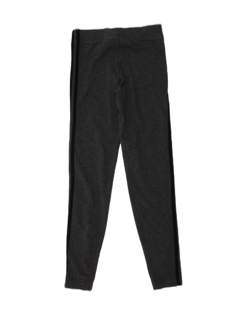 ADIDAS Girls Leggings 13-14 Years Grey Cotton Vintage Adidas and Second-Hand Adidas from Messina Hembry 