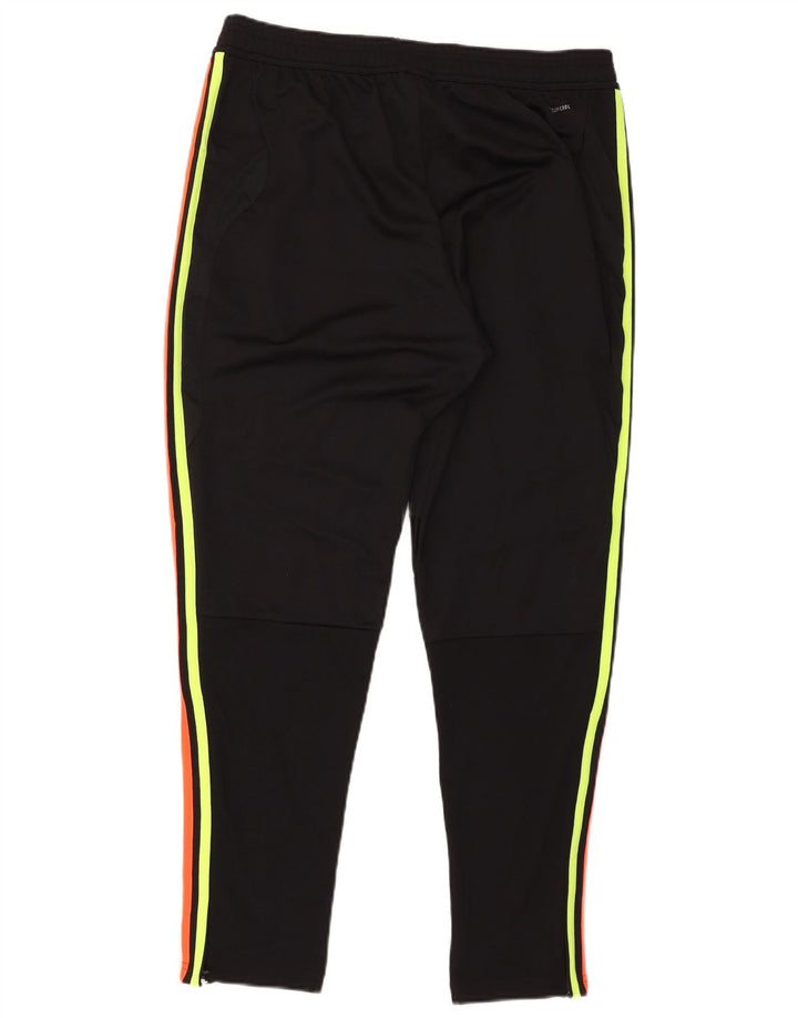 Adidas Mens Tracksuit Trousers Large Black Polyester