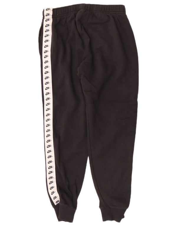 Nike Mens Graphic Tracksuit Trousers Joggers Medium Black Colourblock