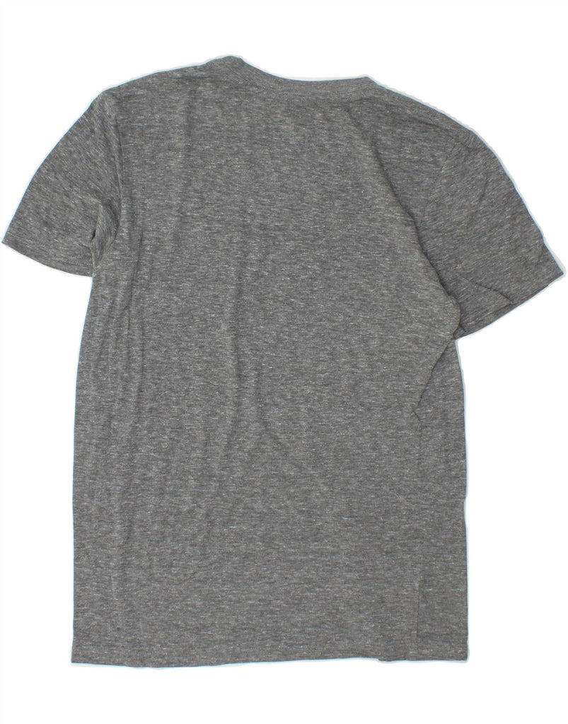 HURLEY Mens Premium Fit Graphic T-Shirt Top Small Grey Flecked Polyester Vintage Hurley and Second-Hand Hurley from Messina Hembry 