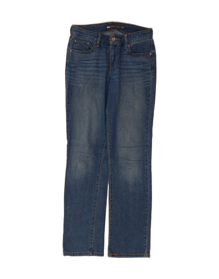 LEVI'S Womens Demi Curve Straight Jeans US 6 Medium W28 L32 Blue Vintage Levi's and Second-Hand Levi's from Messina Hembry 