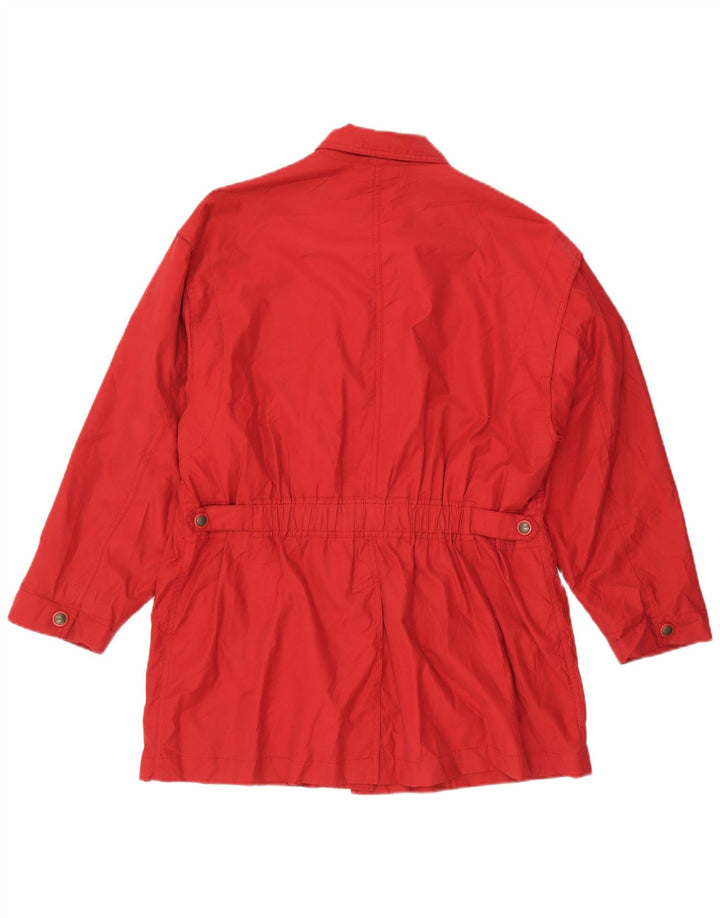 Penny Black Womens Utility Jacket UK 16 Large  Red Cotton