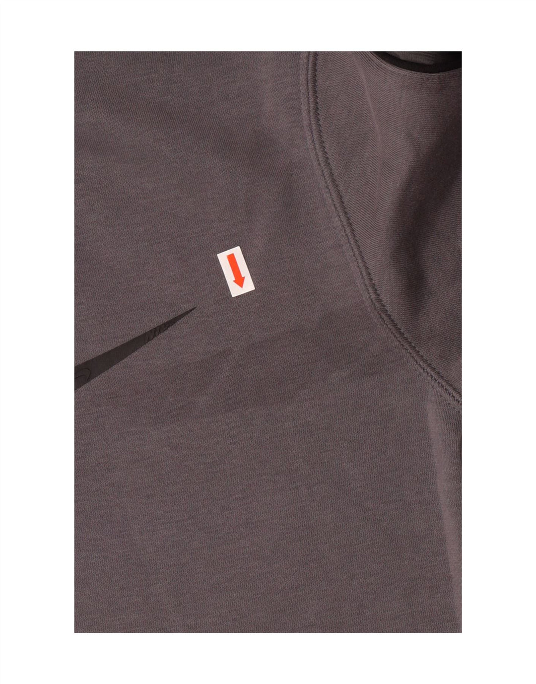 NIKE Mens Graphic Zip Hoodie Sweater XS Grey Cotton Vintage Nike and Second-Hand Nike from Messina Hembry 