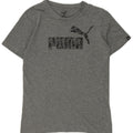 Puma Mens Graphic T-Shirt Top Small Grey