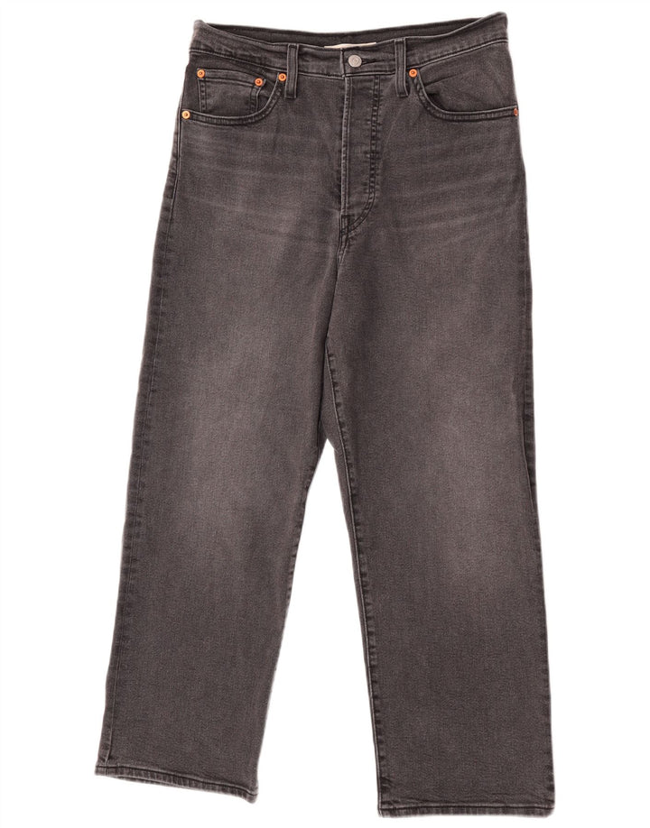 Levi's Mens Straight Jeans W30 L27 Grey Cotton