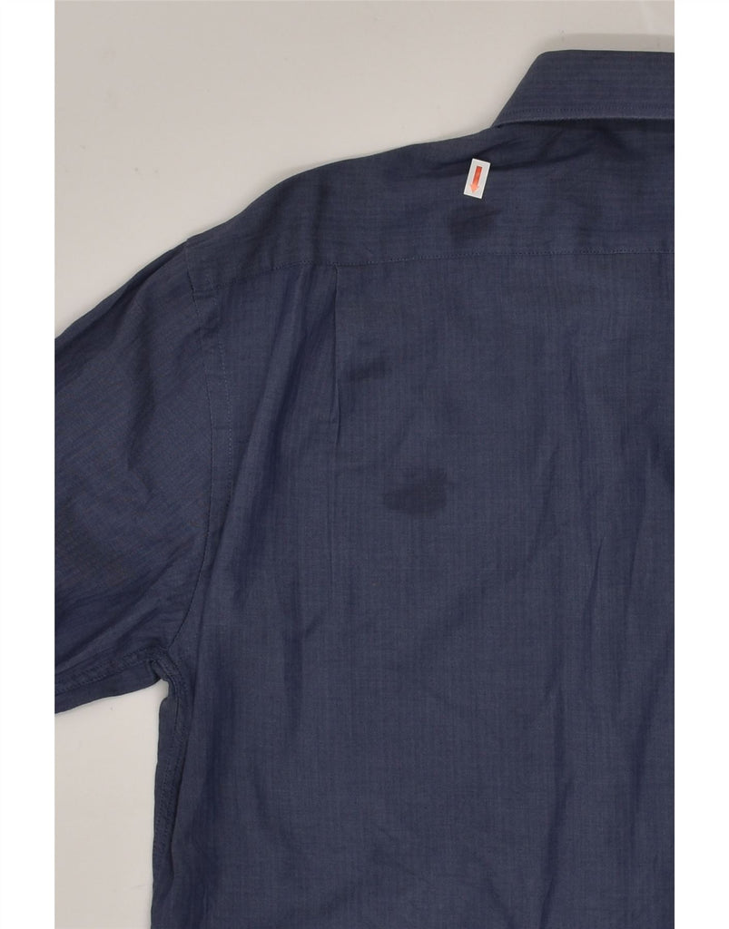 TOMMY HILFIGER Mens Regular Fit Shirt Size 15 1/2 Medium Blue Cotton | Vintage Tommy Hilfiger | Thrift | Second-Hand Tommy Hilfiger | Used Clothing | Messina Hembry 