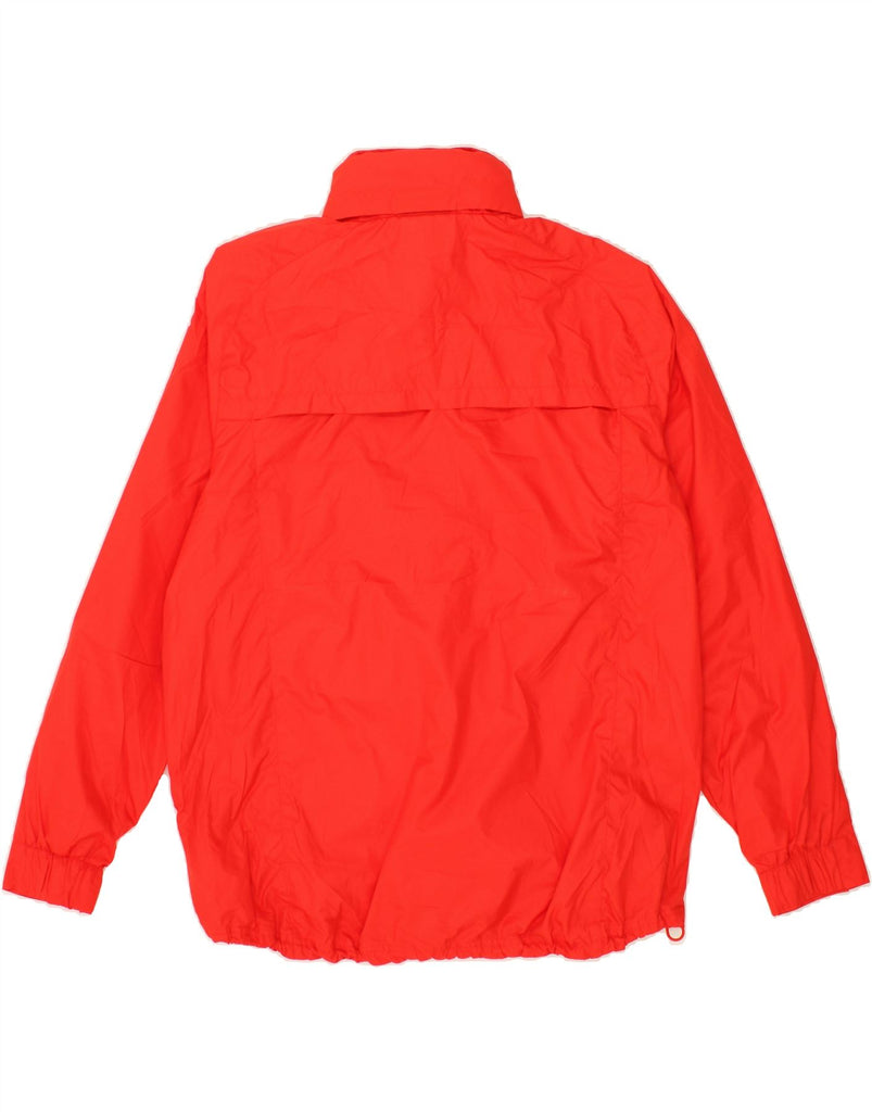 NIKE Mens Graphic Rain Jacket UK 40 Large Red Polyester Vintage Nike and Second-Hand Nike from Messina Hembry 