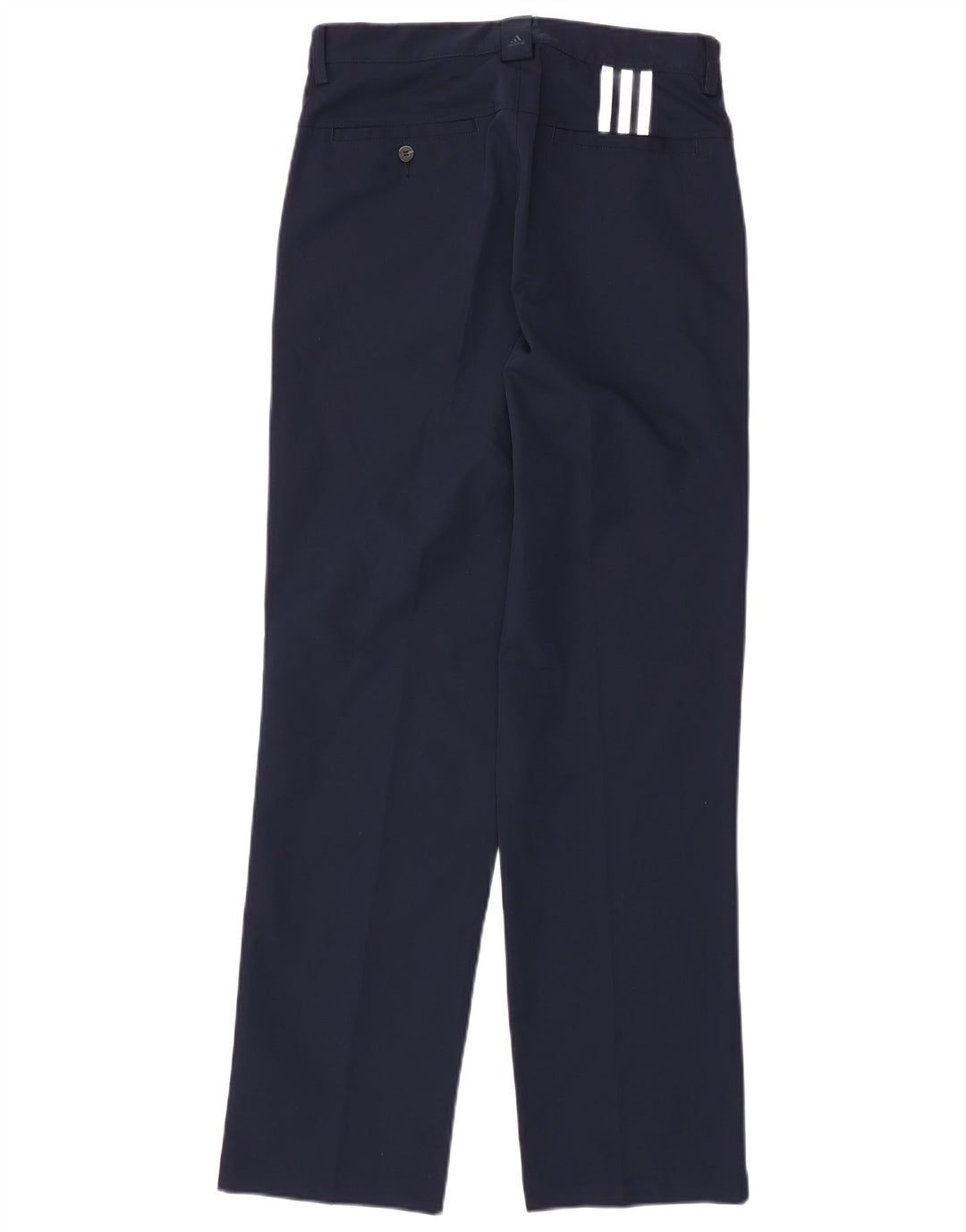 ADIDAS Mens Climalite Straight Chino Trousers W30 L32 Navy Blue Polyester