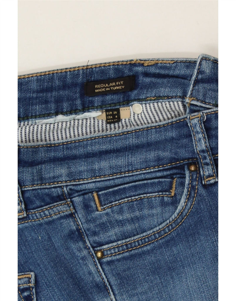 MASSIMO DUTTI Womens Straight Jeans EU 36 XS W26 L31 Blue Vintage Massimo Dutti and Second-Hand Massimo Dutti from Messina Hembry 