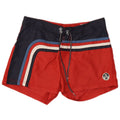 North Sails Mens Graphic Swimming Shorts Medium Red Colourblock Polyamide