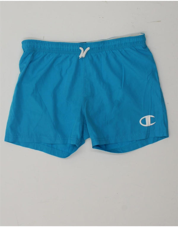 CHAMPION Boys Swimming Shorts 13-14 Years XL Blue