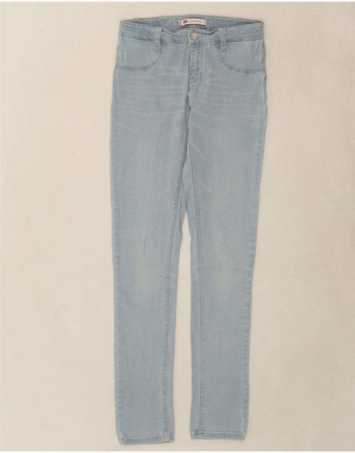 LEVI'S Girls 710 Skinny Jeans 13-14 Years  Blue Vintage Levi's and Second-Hand Levi's from Messina Hembry 