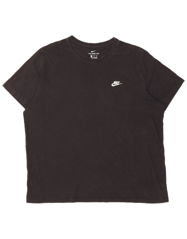 Nike Mens T-Shirt Top 2XL Black