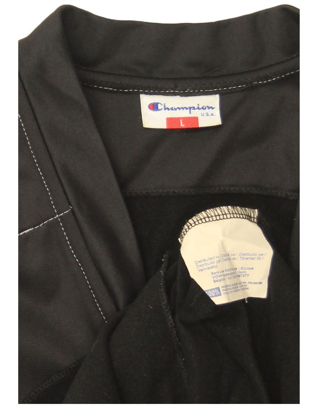 Champion Mens Gilet UK 40 Large Black Polyester