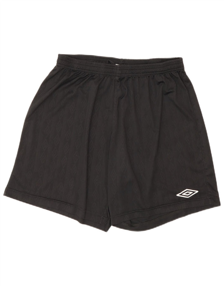 Umbro Mens Sport Shorts XL  Black Polyester