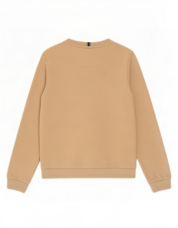 Ted Baker Boys Graphic Sweatshirt Jumper 10-11 Years Beige Cotton
