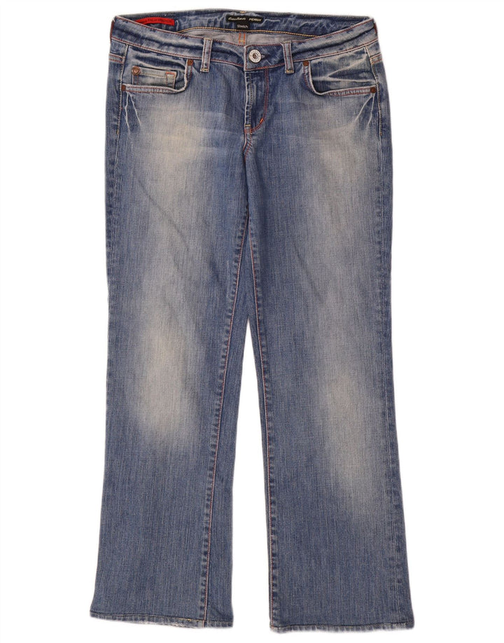 Guess Womens Straight Jeans W31 L28 Blue Cotton