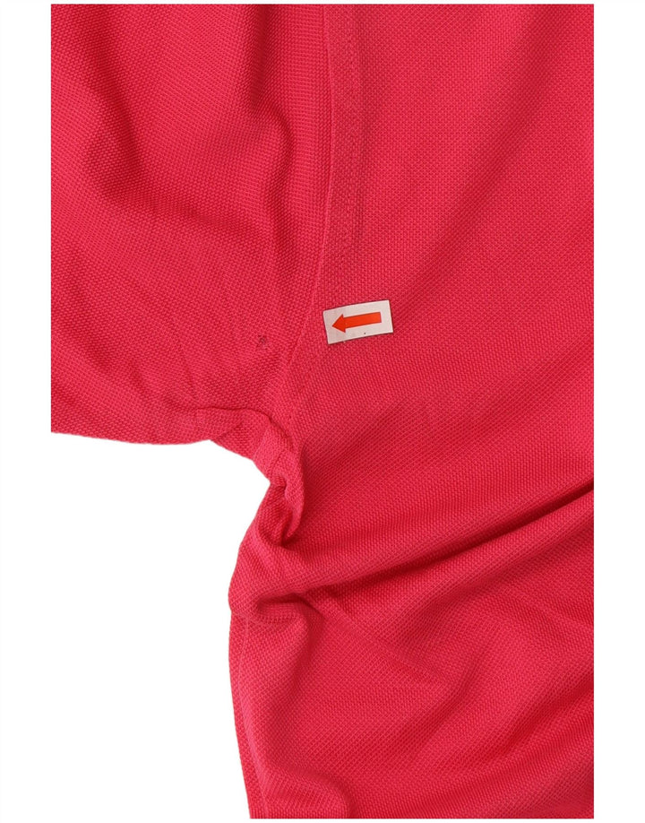Paul Smith Mens Polo Shirt Medium Pink Cotton