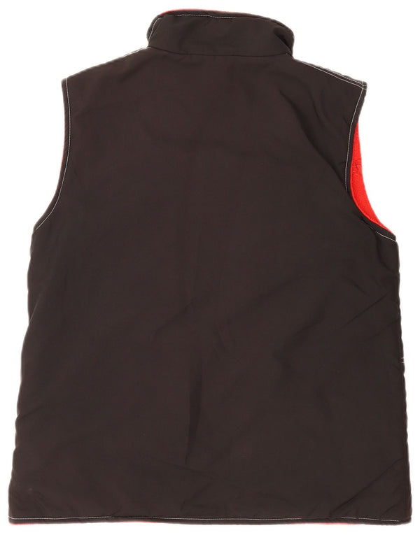 Lotto Mens Reversible Padded Gilet UK 36 Small Black Polyester
