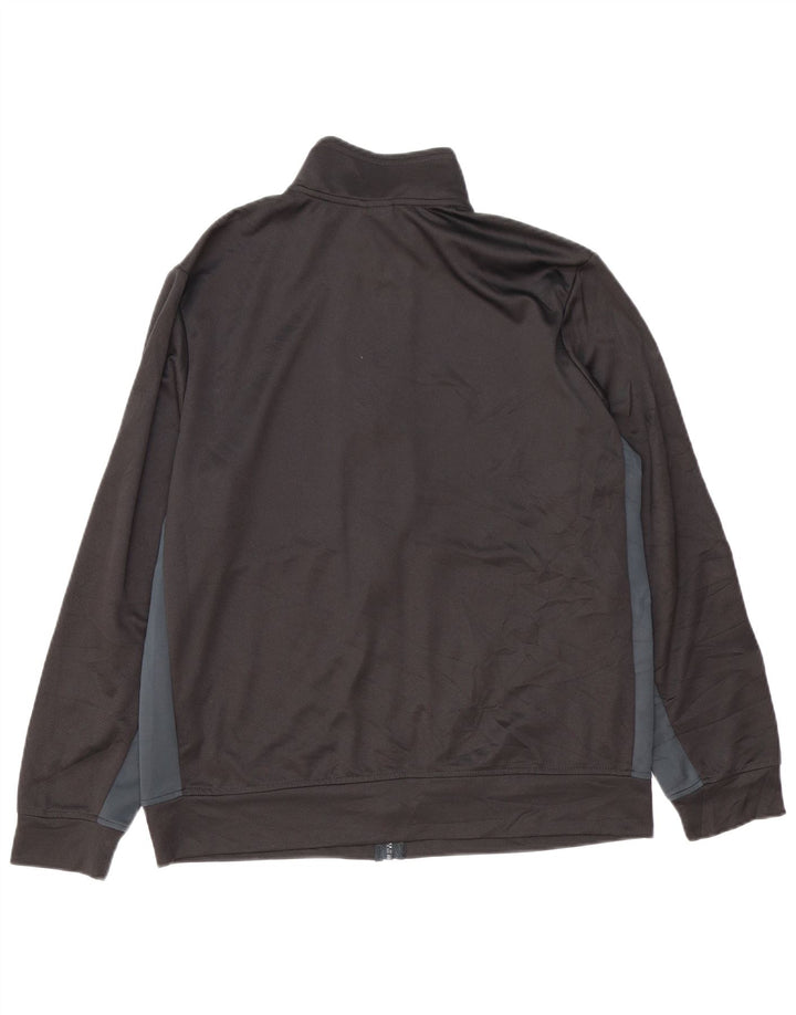 RUSSELL ATHLETIC Mens Tracksuit Top Jacket UK 38/40 Medium Black