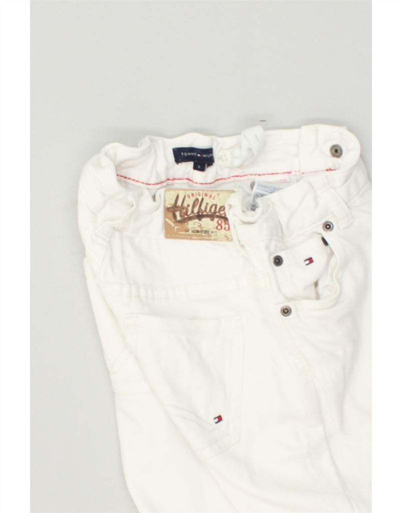 TOMMY HILFIGER Girls Straight Jeans 5-6 Years W22 L17 White Cotton | Vintage Tommy Hilfiger | Thrift | Second-Hand Tommy Hilfiger | Used Clothing | Messina Hembry 
