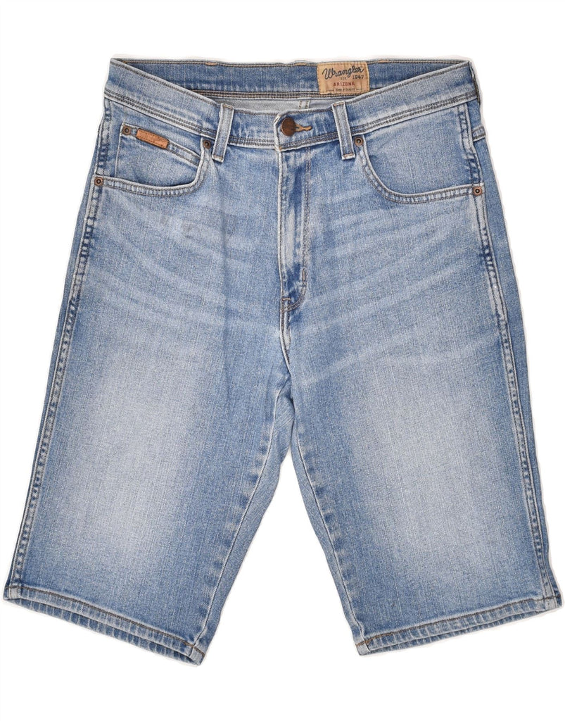 WRANGLER Mens Arizona Denim Shorts W31 Medium Blue Cotton | Vintage Wrangler | Thrift | Second-Hand Wrangler | Used Clothing | Messina Hembry 