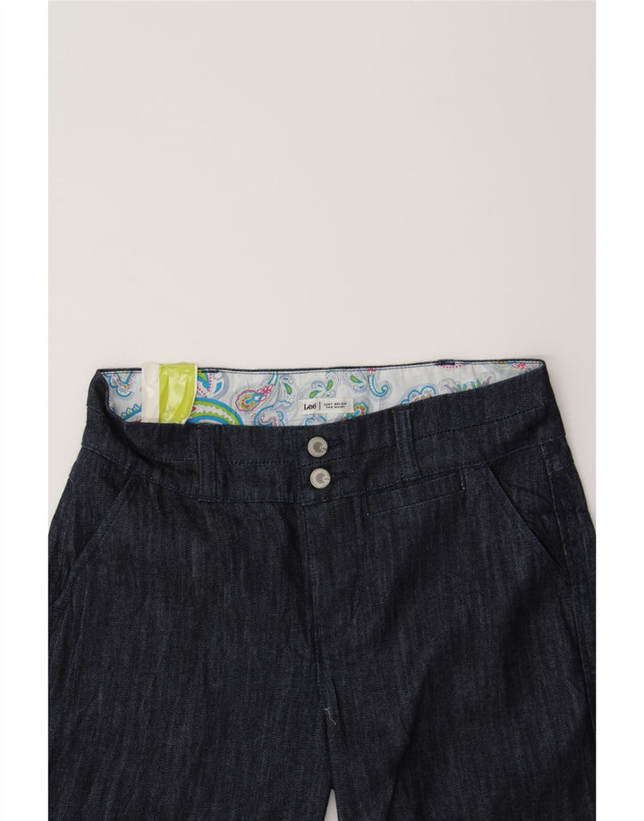 LEE Womens Denim Shorts W30 Medium Navy Blue Vintage Lee and Second-Hand Lee from Messina Hembry 