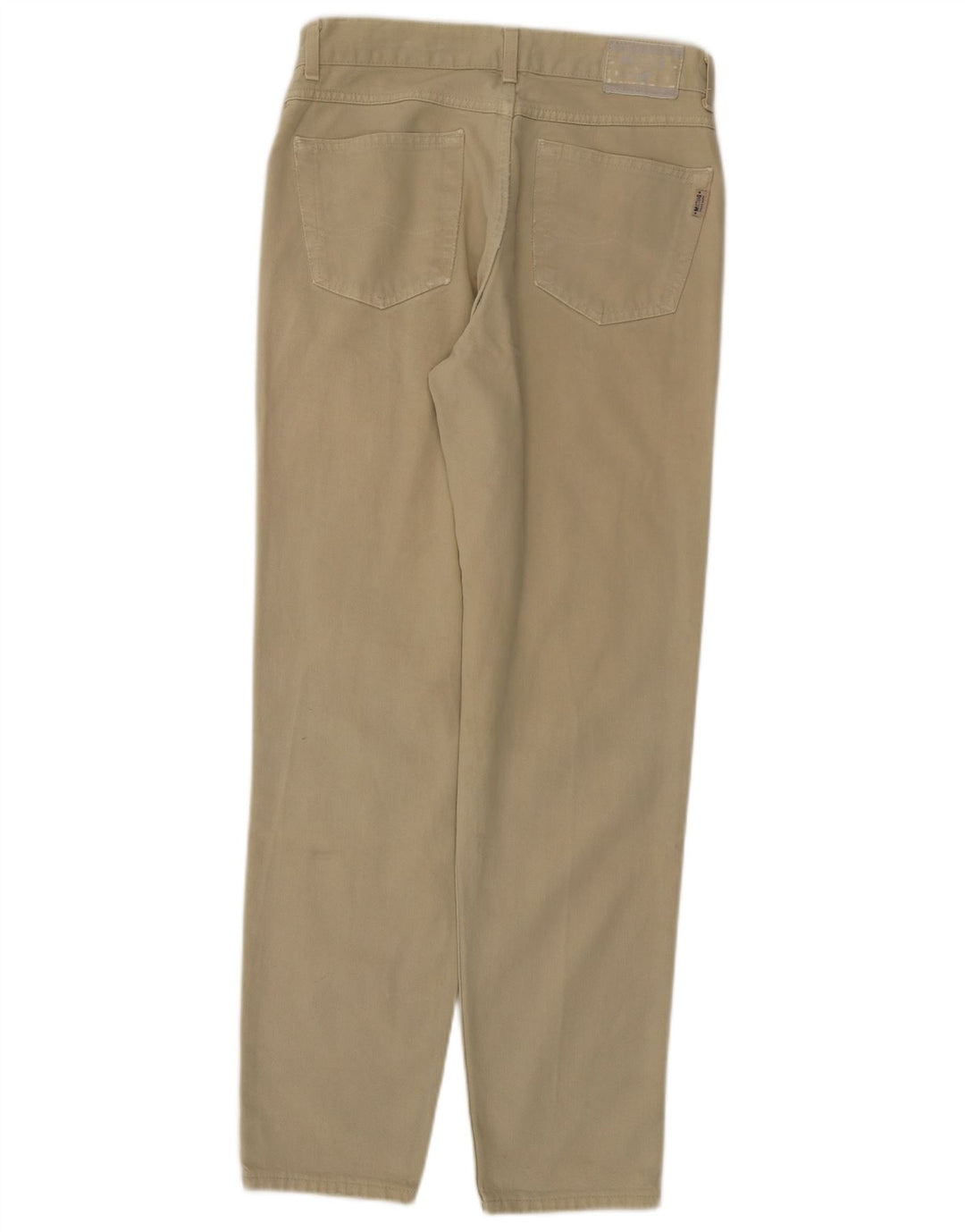 MUSTANG Mens Tapered Jeans W32 L32 Beige Cotton