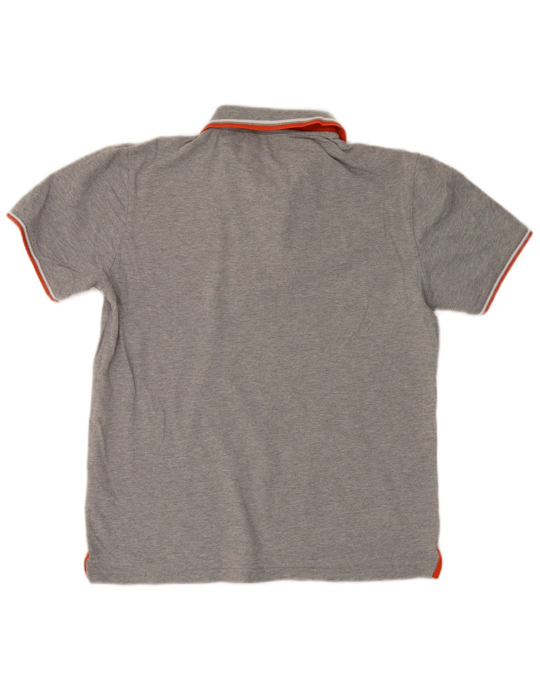 Champion Mens Heritage Fit Polo Shirt Large Grey Cotton