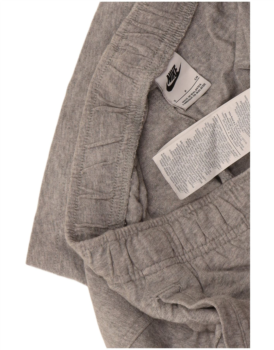 Nike Mens Sport Shorts Small Grey Flecked Cotton