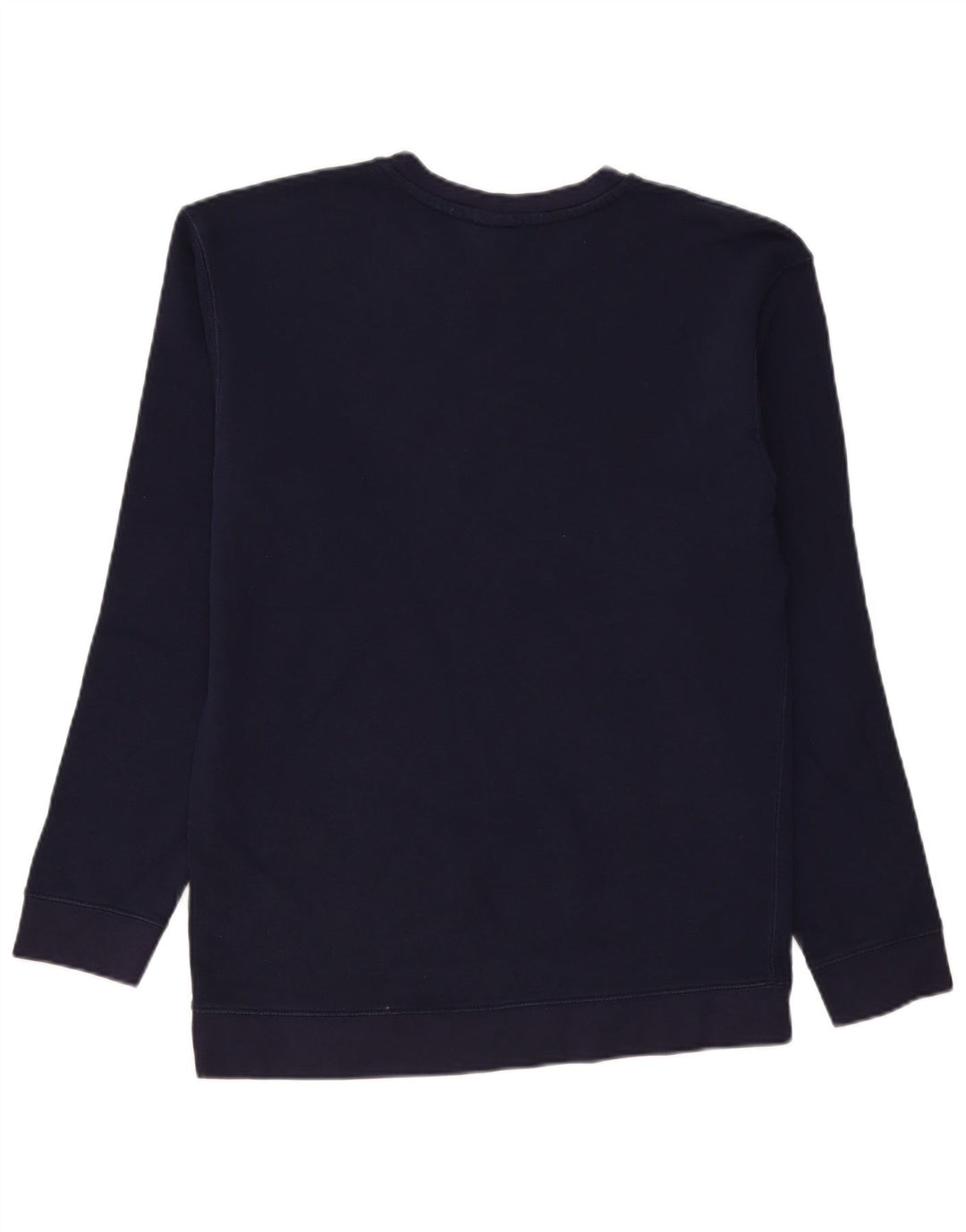 Nike Mens Sweatshirt Jumper Large Navy Blue Cotton