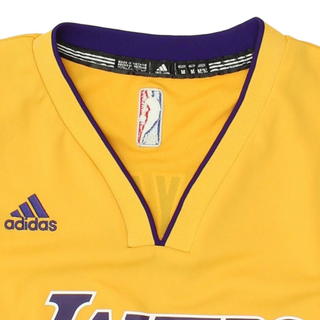 LA Lakers Kobe Bryant Adidas Mens Yellow Jersey | NBA Basketball Sportswear VTG Vintage Messina Hembry and Second-Hand Messina Hembry from Messina Hembry 