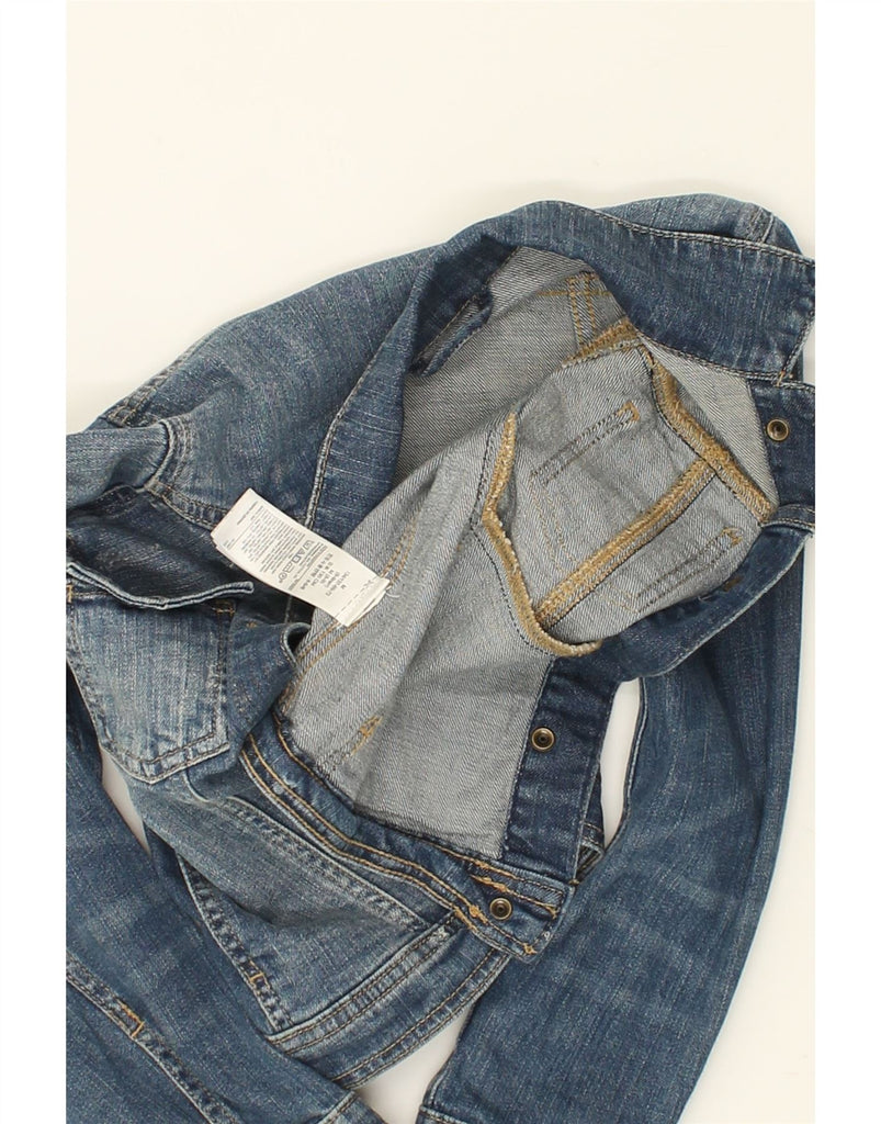 GAP Girls Crop Denim Jacket 8-9 Years Medium Blue Cotton | Vintage Gap | Thrift | Second-Hand Gap | Used Clothing | Messina Hembry 