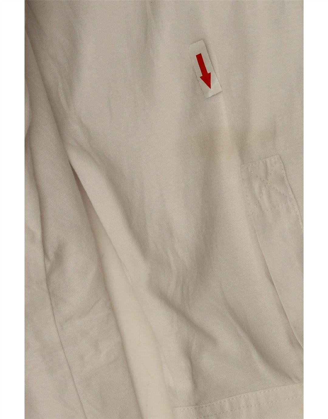 Zara Womens Oversized Shirt UK 14 Medium White Cotton