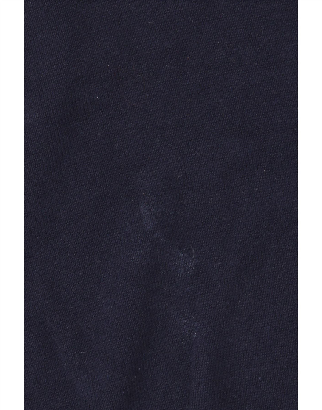 Marks & Spencer Mens V-Neck Jumper Sweater Large Navy Blue Cotton