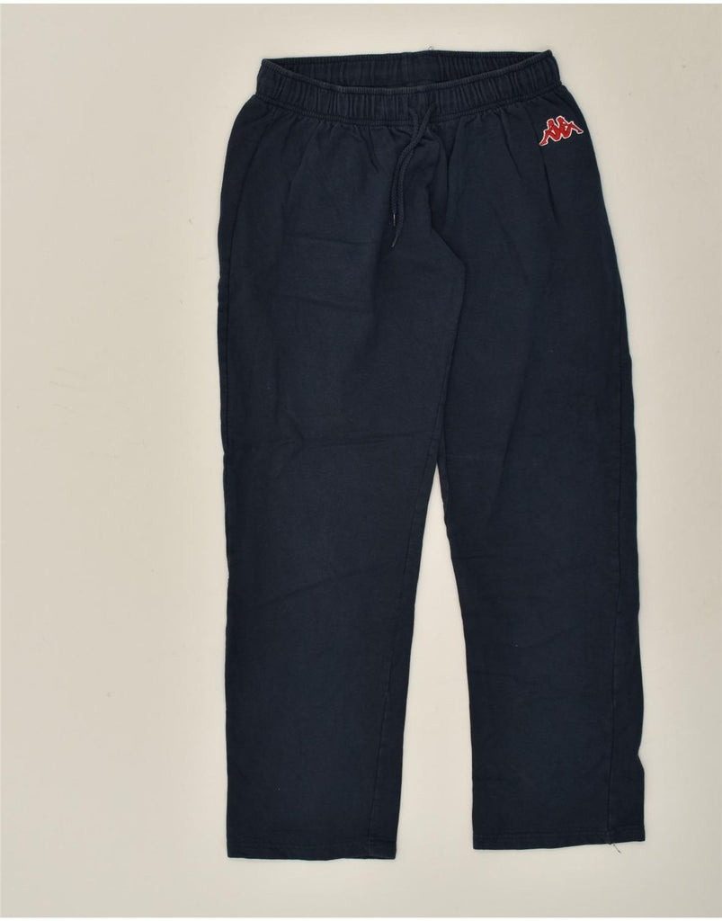 KAPPA Womens Tracksuit Trousers UK 18 XL Navy Blue Cotton | Vintage Kappa | Thrift | Second-Hand Kappa | Used Clothing | Messina Hembry 